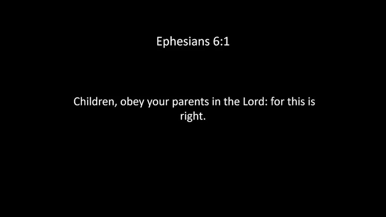 Ephesians Chapter 6