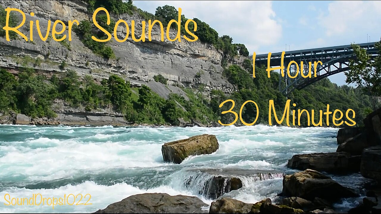 The Most Relaxing 1 Hour And 30 Minutes Of River Sounds