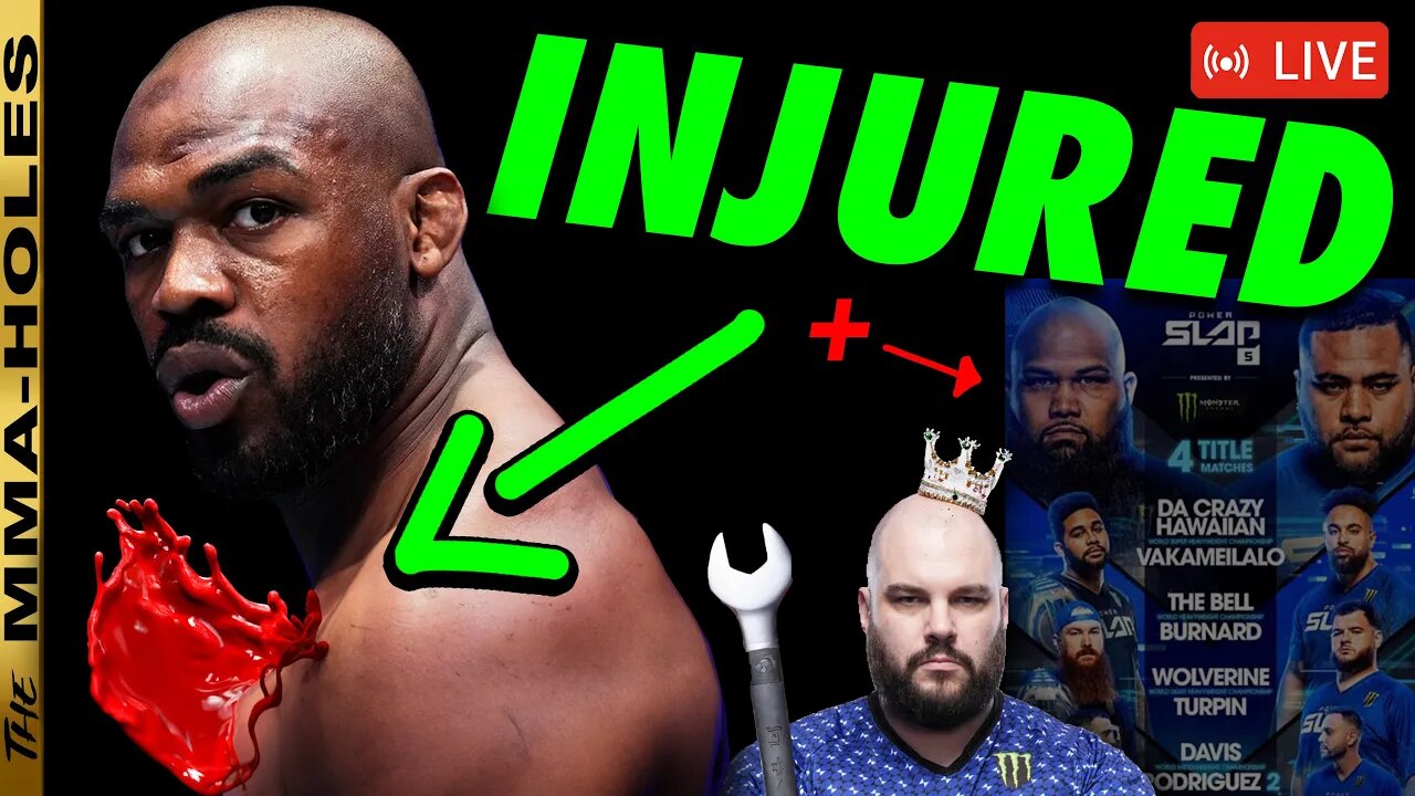 UFC 295: Jon Jones INJURED + Power Slap 5 | Da Crazy Hawaiian vs Kalani “Toko” Vakameilalo Reaction!