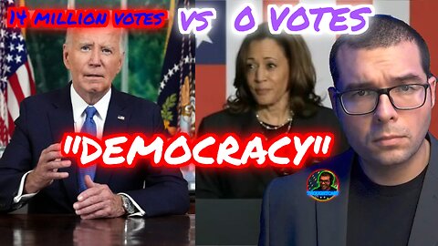 Biden "Saved Democracy" DNC to install Kamala with 0 VOTES. TC 7/25/24
