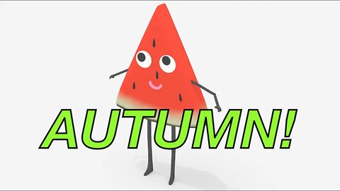 Happy Birthday AUTUMN! - WATERMELON Birthday Song
