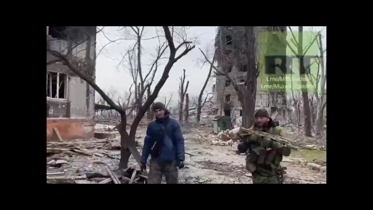 The Path To Azovstal: Roads Littered With Bodies Of Azov Militants & Broken Equipment, Munitions Pt2