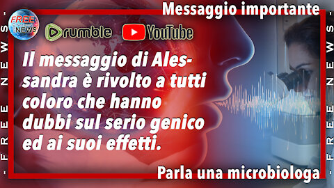 Messaggio importante di una microbiologa, da divulgare.