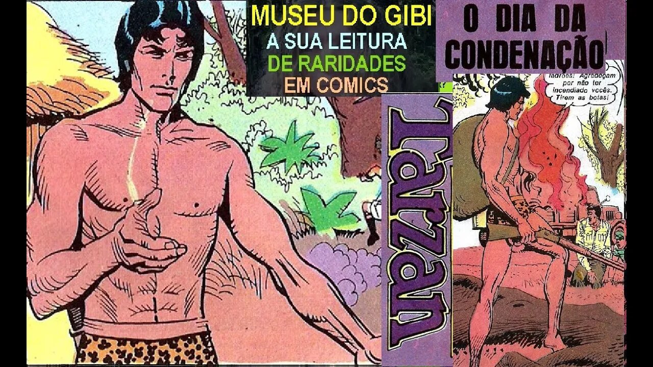 TARZAN FORMATINHO 48 B O DIA DA CONDENAÇÃO #tarzan #comics #quadrinhos #gibi EBAL