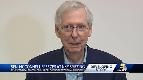 Doctors react after Sen. Mitch McConnell appears to freeze during media briefing