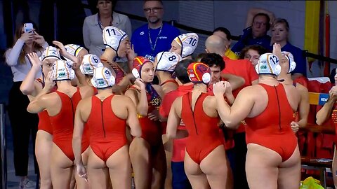 Intense Rivalry: Women's Water Polo Spain vs Netherlands