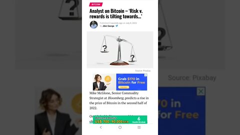 Analyst on Bitcoin ‘Risk vs rewards! #cryptomash #cryptomashnews #bitcoin #cryptonews