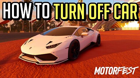 THE CREW MOTORFEST - HOW TO TURN OFF CAR ENGINE