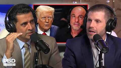 Eric Trump Reacts to Joe Rogan - President Trump Interview