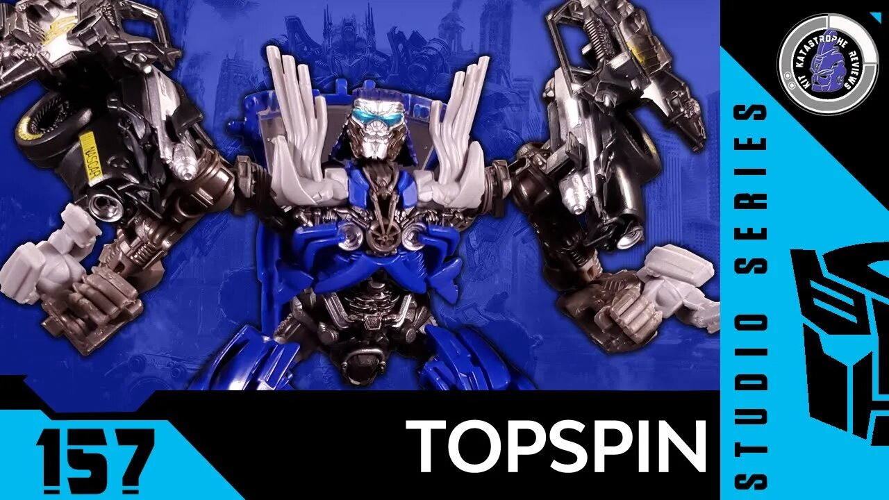 Transformers: Studio Series TOPSPIN [Deluxe, 2020] | Kit Reviews #157