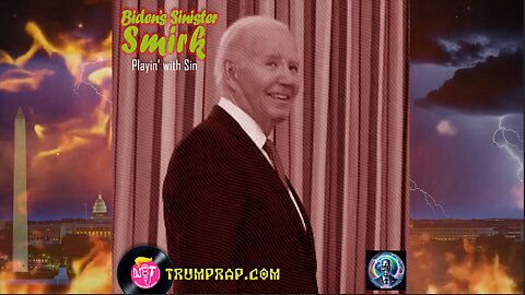 AI Trump (DJ 'T') Raps 'Biden's Sinister Smirk: Playin' With Sin' -- TrumpRap.com