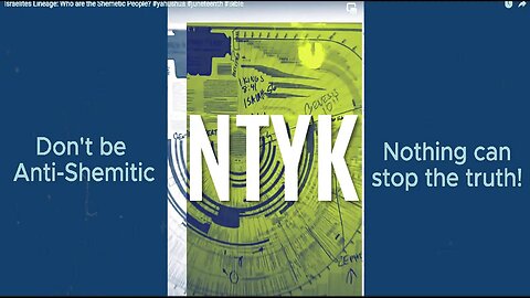 Don't be Anti-Shemitic, Racist, or Prideful: Start Blessing the Ancient Israel Descendants! #NTYK