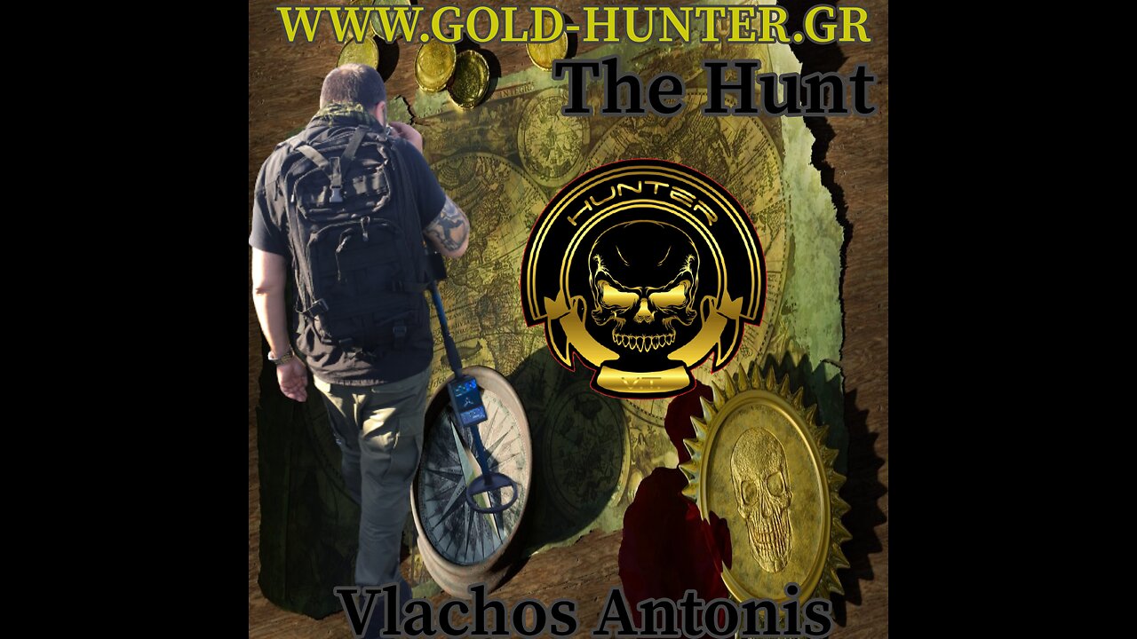 Antonis Vlachos is searching in a bush for a treasure in Greece