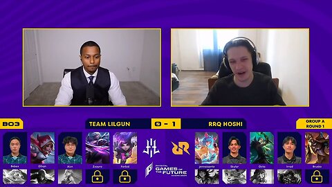 game 2 RRQ HOSHI VS TEAM LILGUN