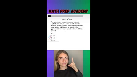 Can you solve this SAT word problem?! #sat #satreview #math