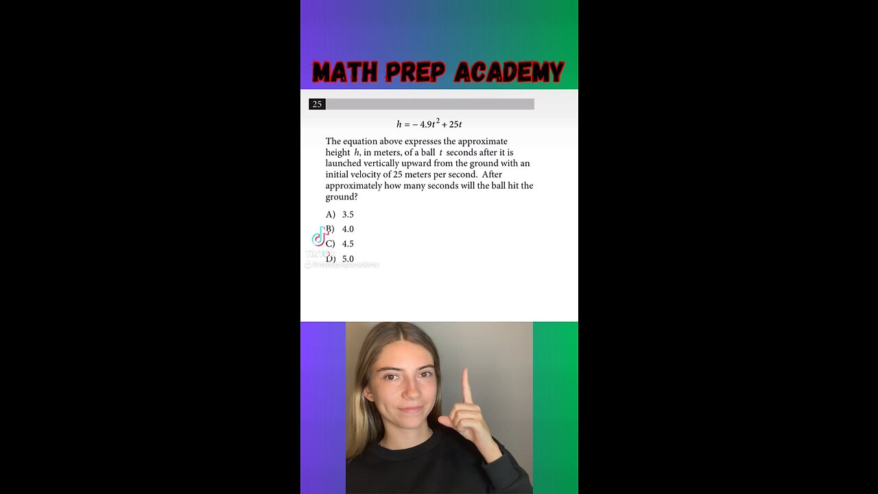 Can you solve this SAT word problem?! #sat #satreview #math