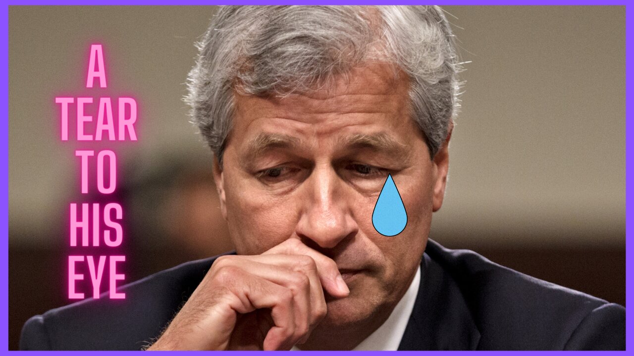 This Got Jamie Dimon "SO SAD"