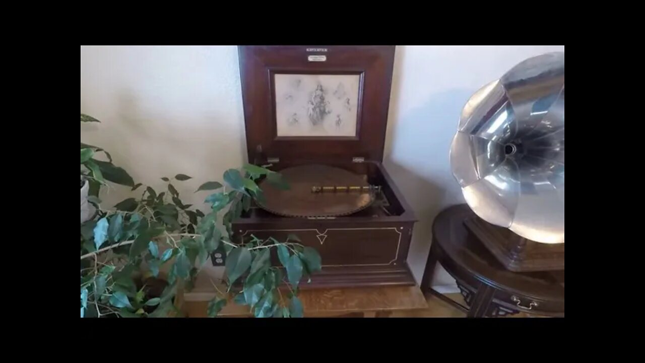 The Blue Danube Waltz by Strauss - played on a 1902 Regina Music Box