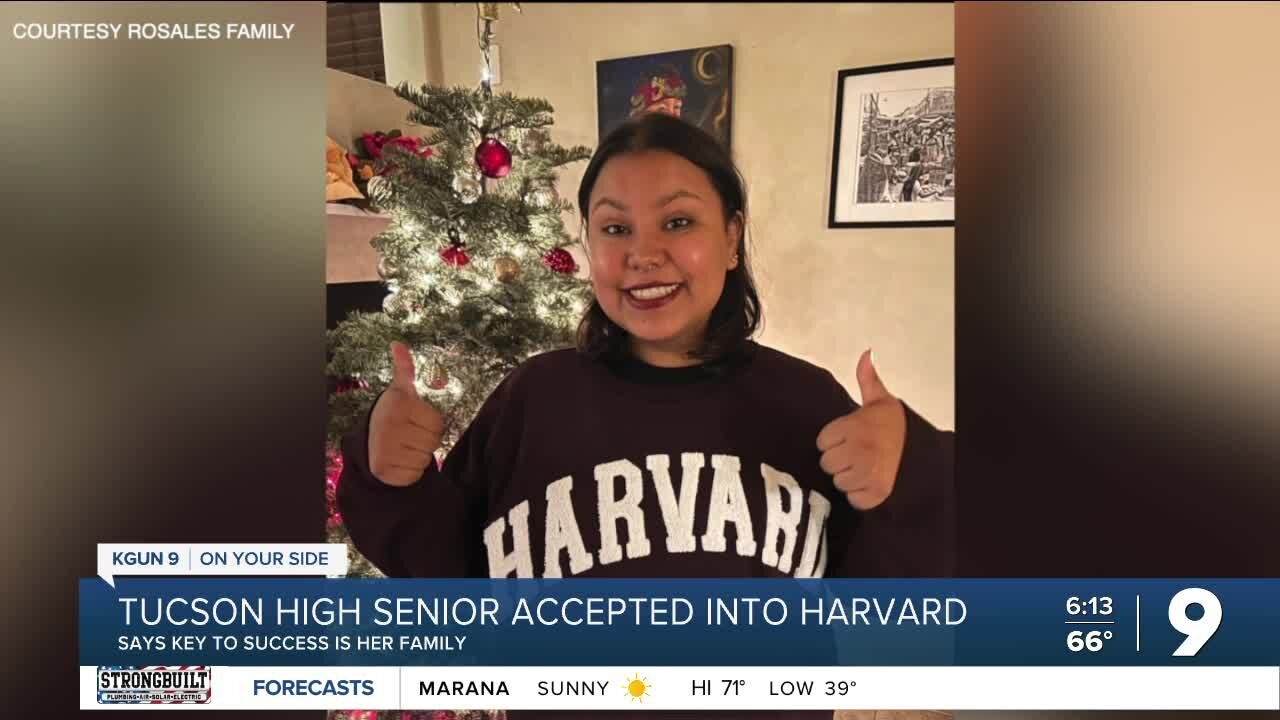 Tucson High School student makes early acceptance to Harvard University