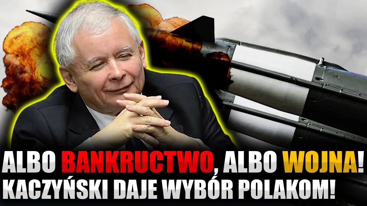 Albo BANKRUCTWO, albo W0J**! Kaczyński daje wybór Polakom... Orłowski: Będzie i JEDNO i DRUGIE