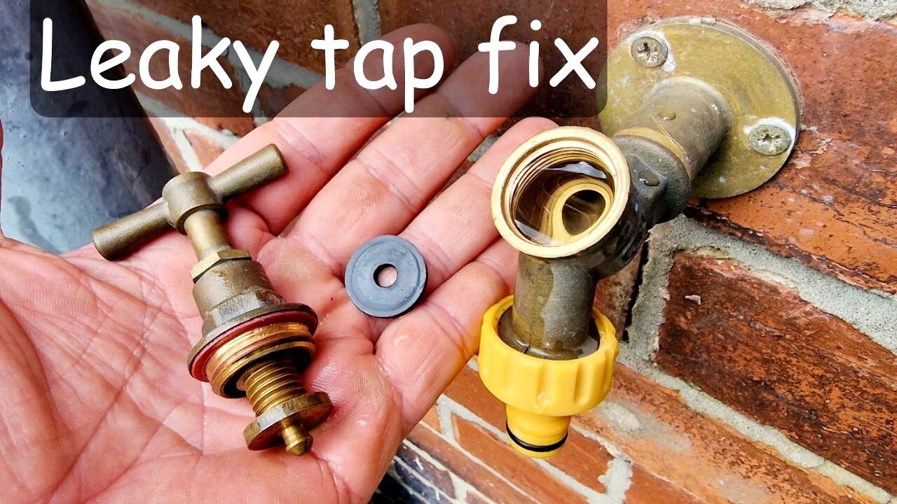 How To Replace An Outside Tap Washer In Just 1 Minute!