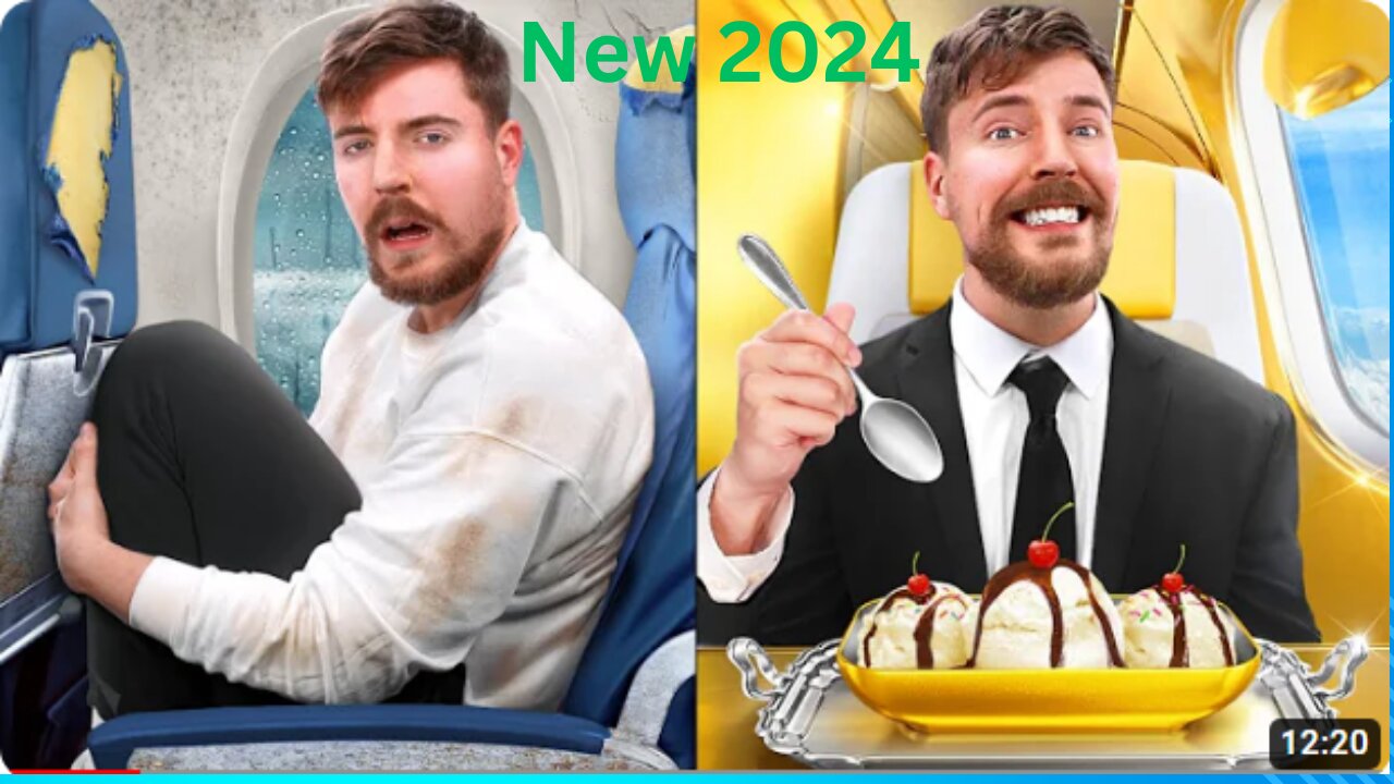 New 2024-$1 vs $500,000 Plane Ticket!