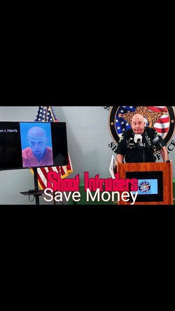 Shoot Intruders Save Tax Payers Money Says Santa Rosa Sheriff