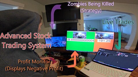 I Programmed a Bot to Trade Based on how Zombies are Killed in a Video Game.