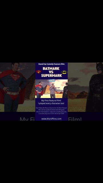 Villain Dick Facce Squares off with SuperMark & BatMark!