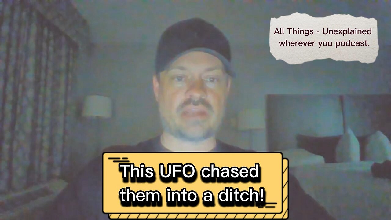 Thomas Winterton: Locals chased into ditch by UFO