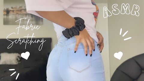 {ASMR} Fabric Scratching🤍