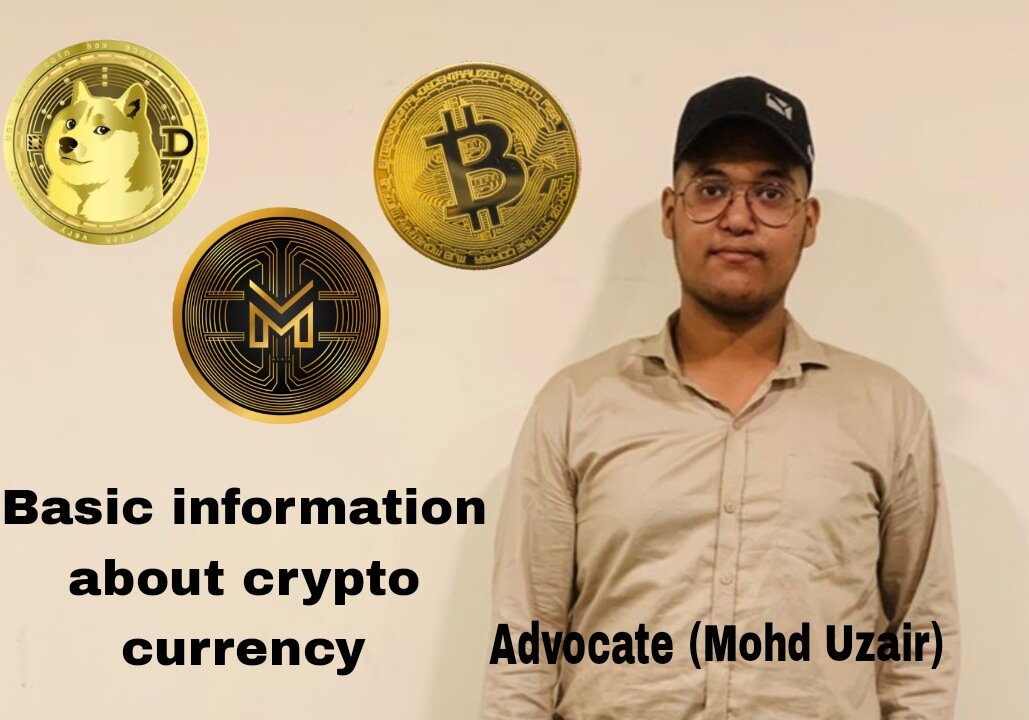 Basic knowledge of crypto currency by Advocate (Mohd Uzair)
