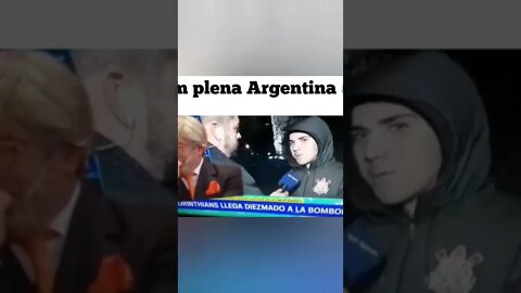 TORCEDOR CORINTIANO ZUANDO ESTÁDIO DO BOCA EM PLENA ARGENTINA 😅🤣🤣