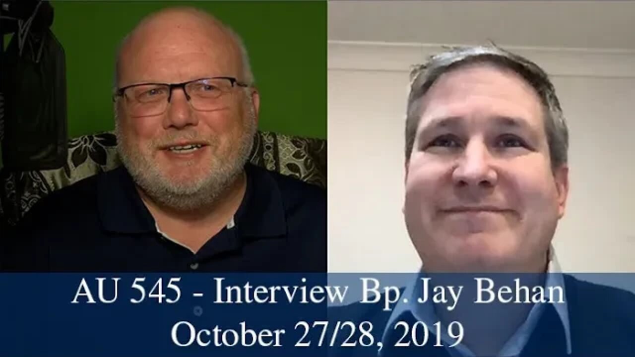 Anglican Unscripted 545 - Interview with Bp. Jay Behan