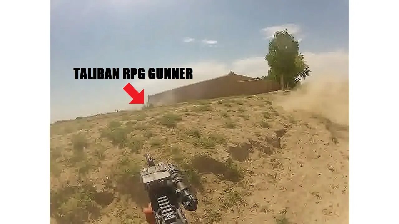 U.S. Soldiers Assault Taliban Compound After RPG Ambush In Afghanistan