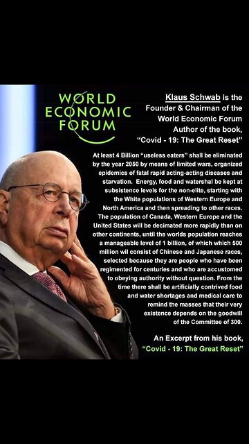 Joe Rogan Knows Klaus Schwab WHO WEF “Bond Villain”