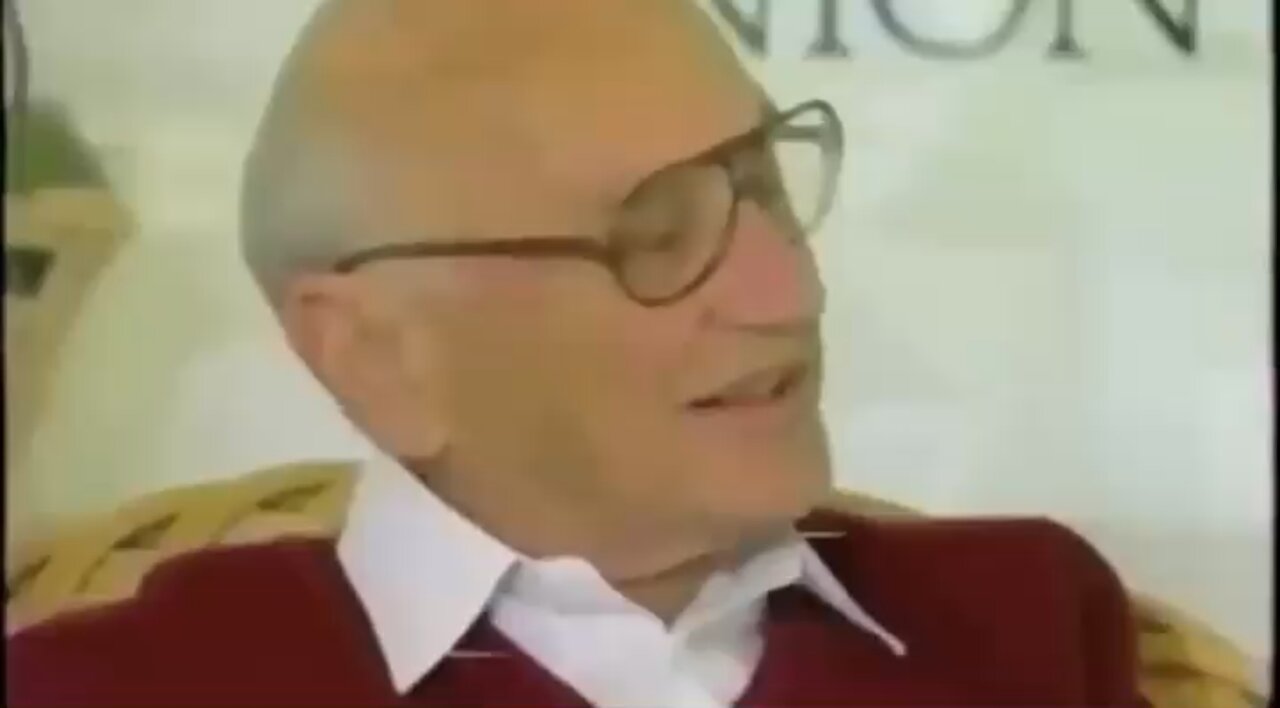 Milton Friedman predicting Bitcoin back in 1999