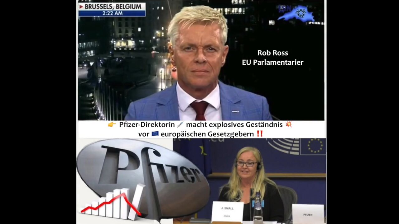 Pfizer Direktorin bestätigt im EU-Parlament - "mRNA Spritzen" keine Wirkung gegen Ansteckung.