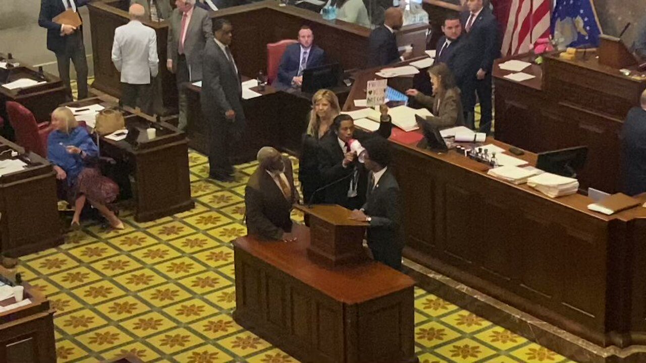 Libs of TikTok - A group of insurrectionists just stormed the Tennessee Capitol