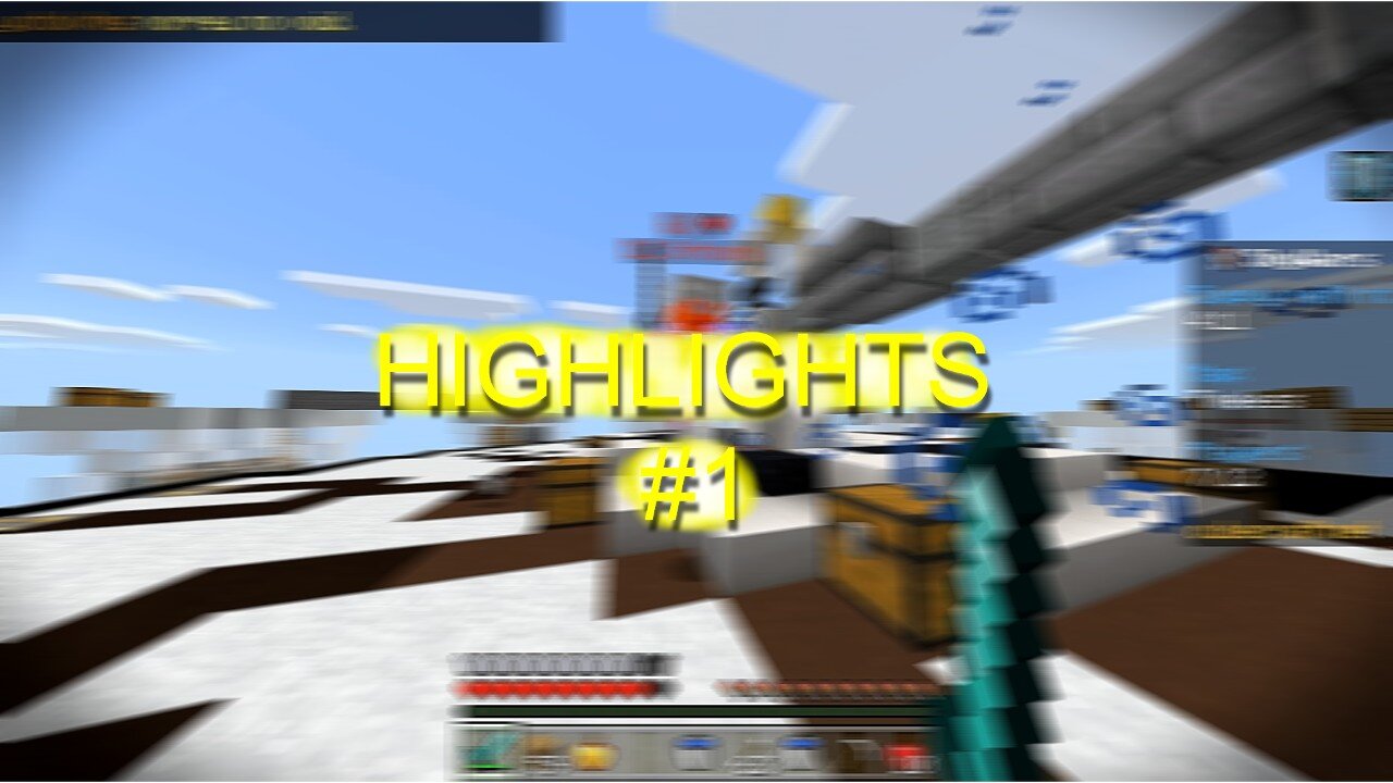 Minecraft Bedrock | SkyWars Highlights #1 | ApoloG12