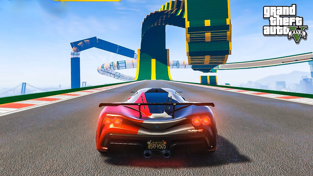 GTA V - Stunt race