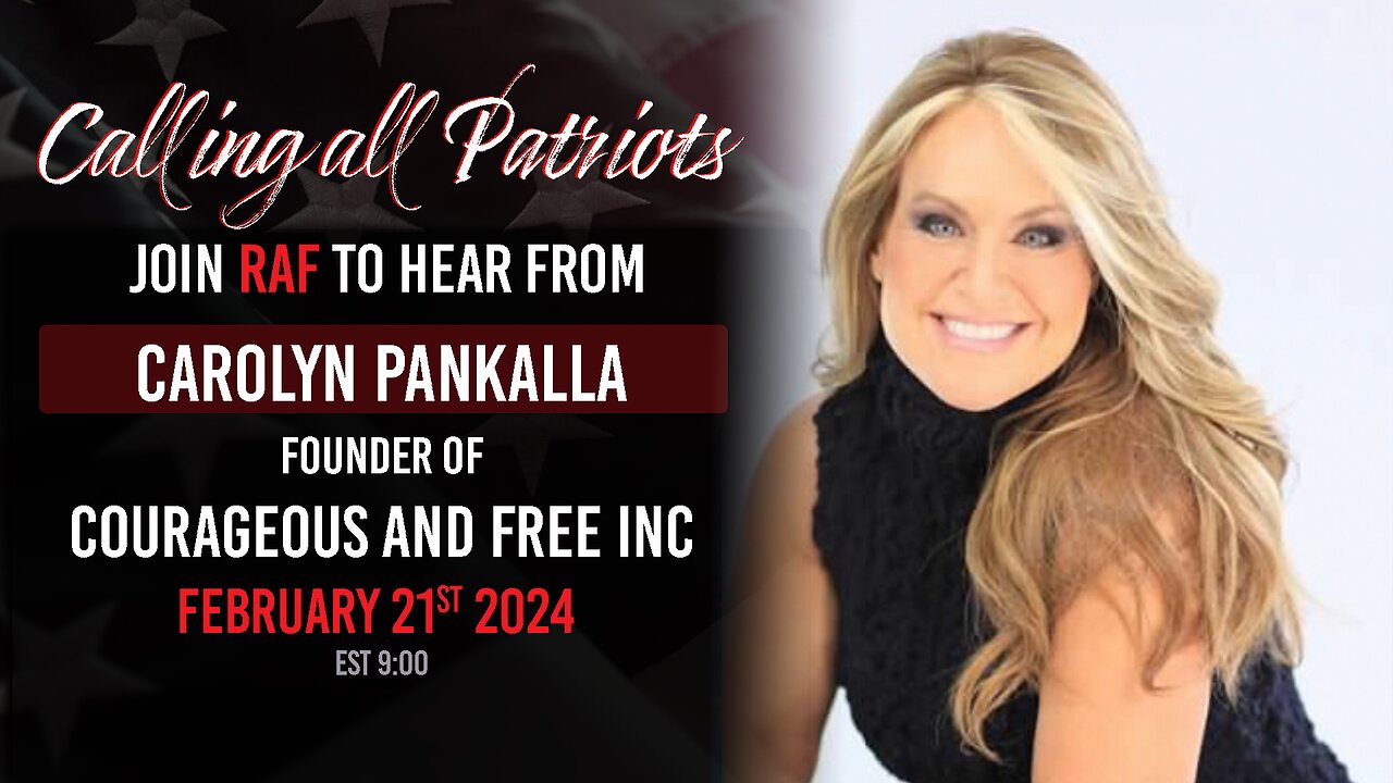 Red America First 02-21-24 meeting with Carolyn Pankalla