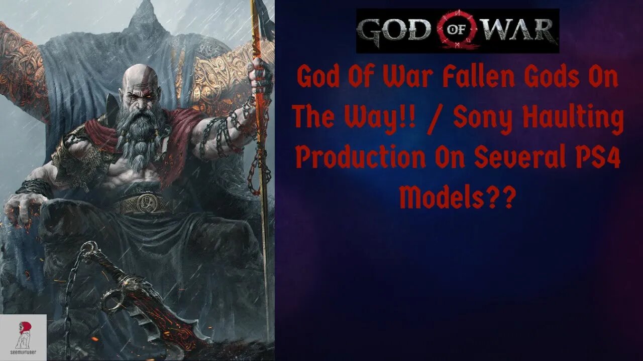 God Of War Fallen God Is On The Way !! / Sony Stopping Production On Several PS4 Models As Well!