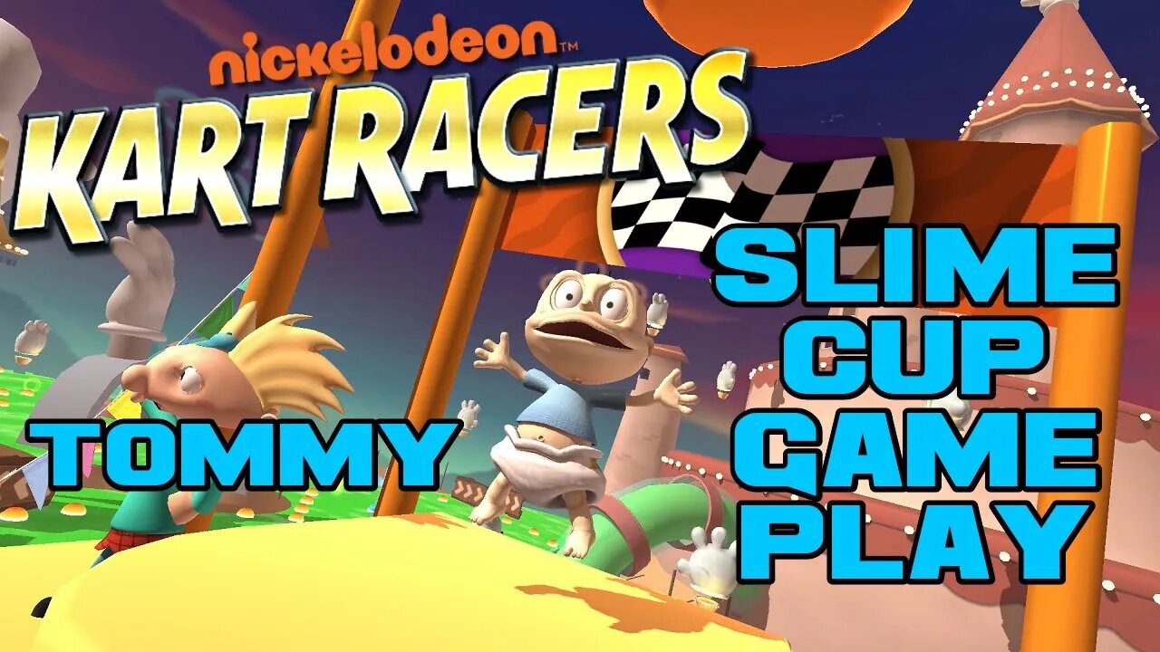 🥰💞🎮 Nickelodeon Kart Racers - Tommy - Slime Cup - Nintendo Switch Gameplay 🎮💞🥰 😎Benjamillion