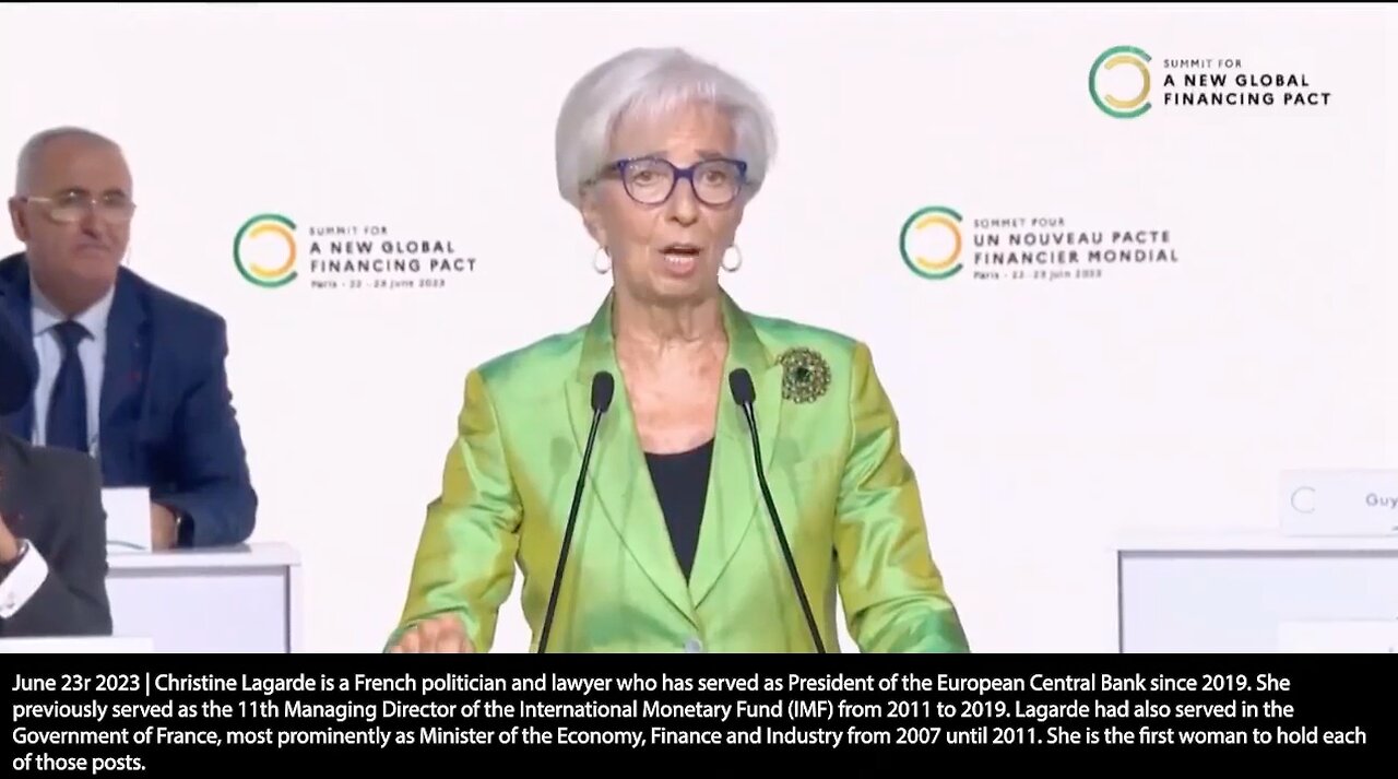 Climate Change | "Climate Change Affects Inflation, And Inflation Is the BEAST That All Central Bankers Want to Tame And Discipline." - Christine Lagarde | "To Prevent the Apocalypse We Will Need to Impose Some New Taxes." - Yuval Noah