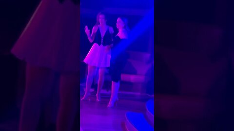 Did the music shock these dancers? 💃🏻💃🏻 #cruiselife #shorts