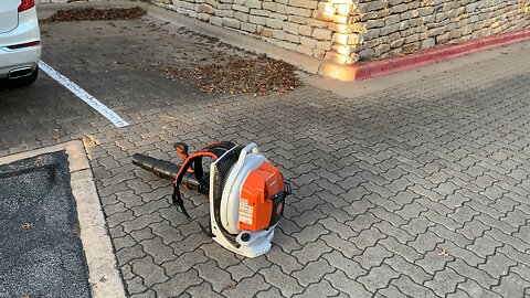 Stihl BR 800x Blower review SHORT; & Almighty Rental shout-out!