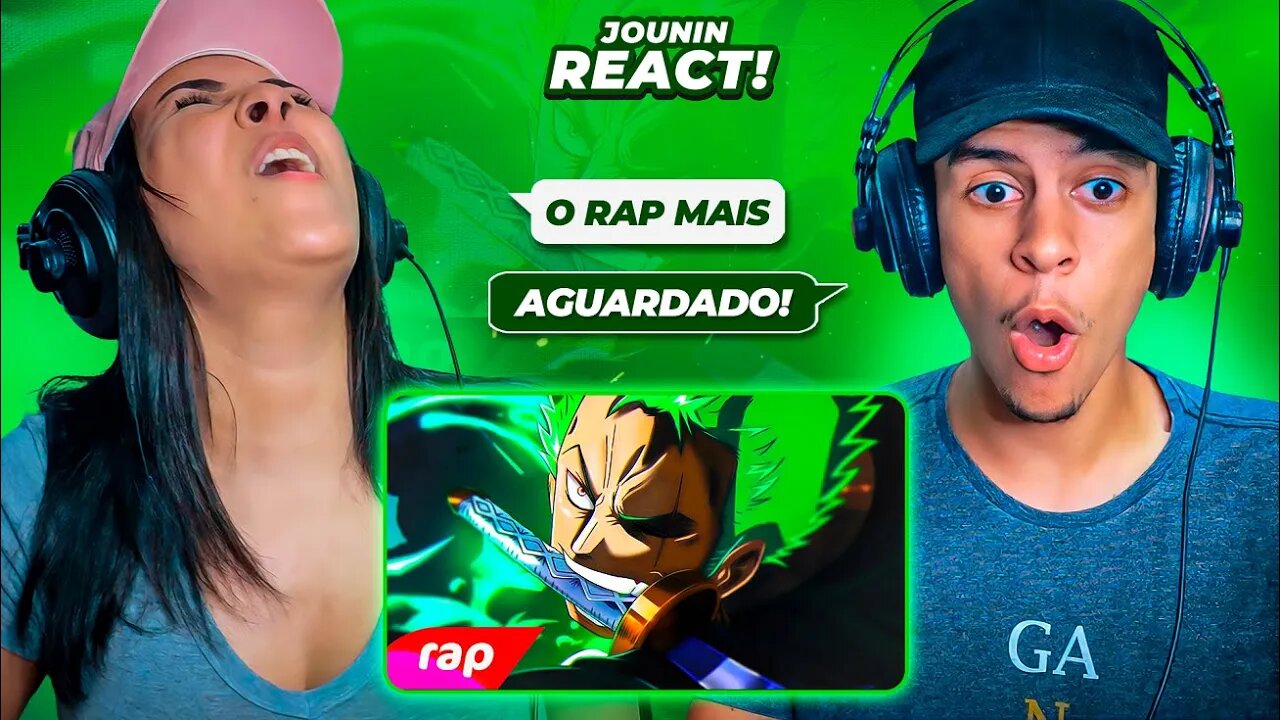 Rap do Zoro (One Piece) - O MAIOR ESPADACHIM DO MUNDO | NERD HITS | [React Rap Nerd] 🔥