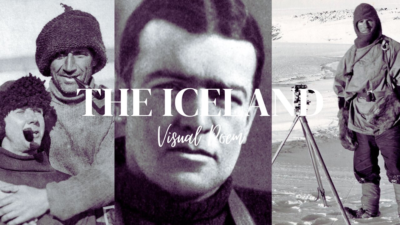 The Iceland - Antarctica Visual Poem (Written by a Kerryman on a Voyage to the Antartic)