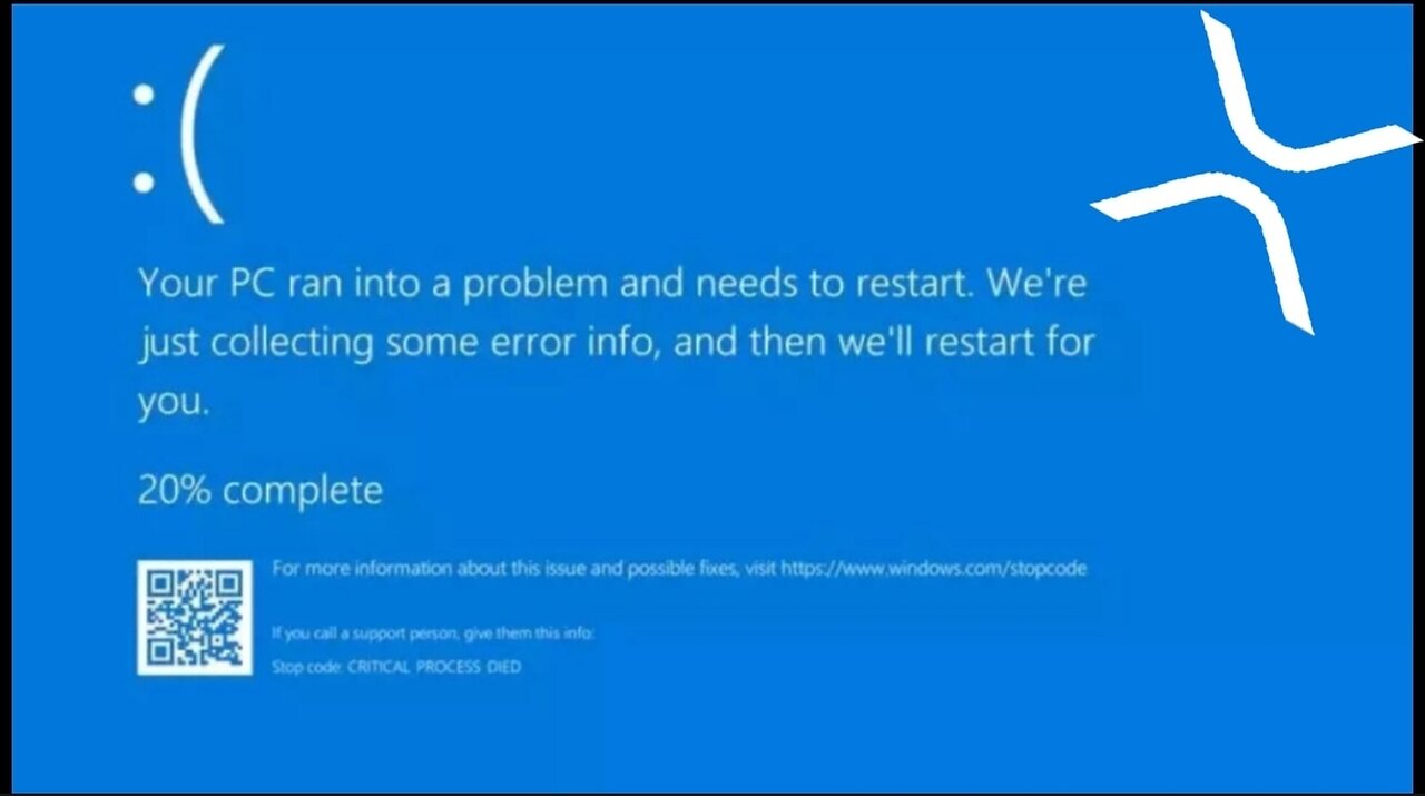 Blue Screen of Death Error: (BSOD) XRP to the rescue